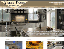 Tablet Screenshot of feesewaresurfaces.com